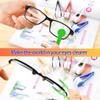 10 Pcs Lens Cleaning Tongs, Mini Microfiber Eyeglass Cleaner Clip, Portable Reusable Sunglasses Cleaner Tool with Soft Brush for Eyeglasses, Sunglasses and All Lens Types (Mix) view 4
