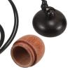 Tofficu Portable Medicine Dispenser Acorn Shape Small Tablets Organizer with Lanyard Mini Sealing Pill Case for Travel and Daily Medication Storage view 3