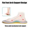 1 Pair Arch Support Orthopedic Insoles for Flat Feet - Valgus Correction Shoe Pads for Men and Women(Black,EU37-38 (24.5CM)) view 4
