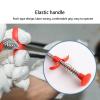 Drain Hair Clog Tool - Hose Litter Removal Plumbing Stick with 4 Claws for Unclogging | Household Cleaning Supplies, Drain Reaching Assist Tool for Bathroom, Kitchen, Bathtub view 4