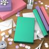 Hallmark Image Arts Birthday Wrapping Paper Mini Rolls, 3-Pack (Solid Mint Green, Purple and Pink) for Baby Showers, Mother's Day, Easter, Kids Parties, Any Occasion - 27 Sq. Ft. Total view 3