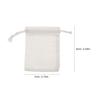 BCOATH 24pcs Cotton Drawstring Pouches 7x9cm Small Fabric Bags Reusable Party Favor Storage Bags for Wrapping and Craft Supplies view 2