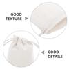BCOATH 24pcs Cotton Drawstring Pouches 7x9cm Small Fabric Bags Reusable Party Favor Storage Bags for Wrapping and Craft Supplies view 3