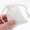 BCOATH 24pcs Cotton Drawstring Pouches 7x9cm Small Fabric Bags Reusable Party Favor Storage Bags for Wrapping and Craft Supplies view 4