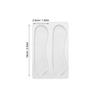 WATIIFUFU Silicone Heel Pads 6 Pairs Foot Accessories Anti-wear Cushion Liners for High Heels Sneakers Relief Replaceable view 2