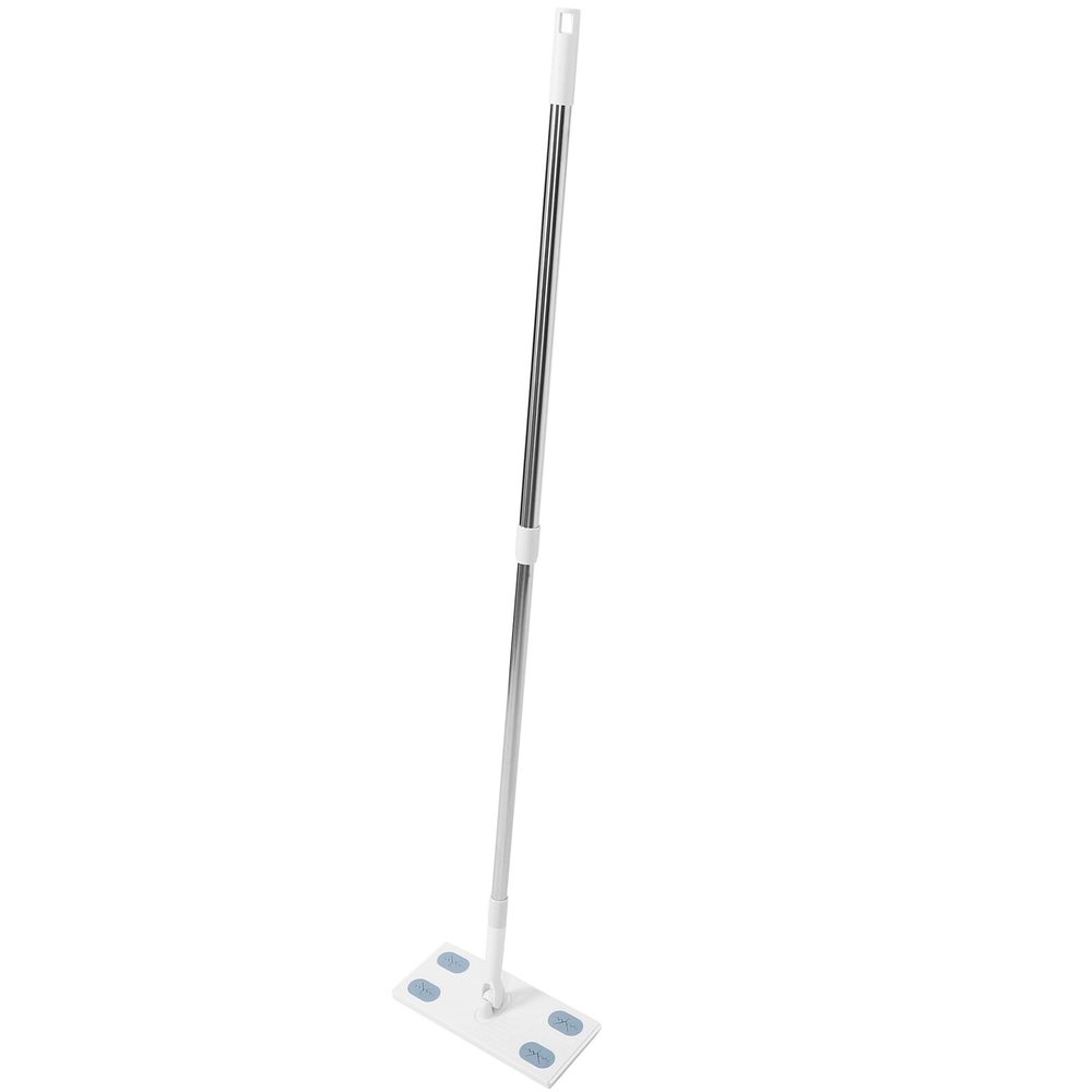 JEWEDECO Household Dust Mop with Long Telescopic Handle Dry Electrostatic Floor Cleaning Mop for Home Use Without Washing Suitable for Hardwood and Tile Floors