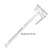 JEWEDECO Household Dust Mop with Long Telescopic Handle Dry Electrostatic Floor Cleaning Mop for Home Use Without Washing Suitable for Hardwood and Tile Floors view 2