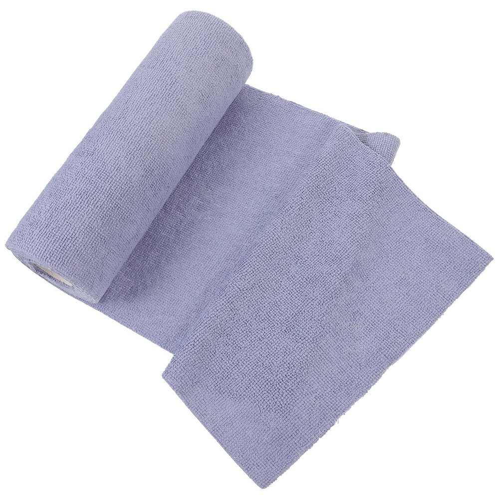 Yardenfun 25x25cm Blue Microfiber Dishcloths 20pcs, Absorbent Kitchen Hand Towels for Dishwashing and Table Cleaning, Quick-Dry Multipurpose Cleaning Cloths for Household Use