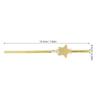 IMUSINICE 40pcs Gold and Silver Foil Star Paper Straws Decorative Holiday Drinking Straws for Christmas New Year Party Wedding Bridal Shower view 2