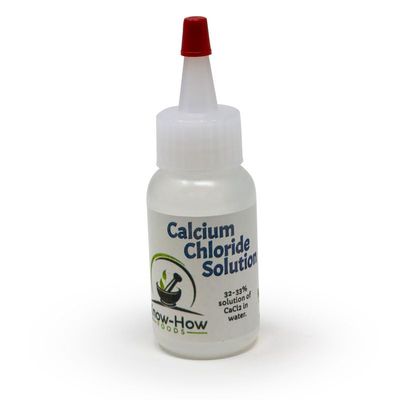 Know-How Foods (KHF) Calcium Chloride (CaCl2) Cheese Ingredient for Cheesemaking - 2 oz.