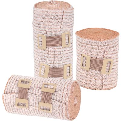 3Pcs Elastic Bandages Breathable Cotton Blend Wrap for Wrist Ankle Support