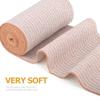 3Pcs Elastic Bandages Breathable Cotton Blend Wrap for Wrist Ankle Support view 3