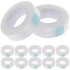 12 Rolls Breathable Pe Adhesive Wound Tape 1.25cm X 9.1m Self-Adhesive Fixing Tape for First Aid Bandaging and Skin Care