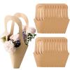 Suojim Flower Bouquet Holder 50 Pcs Elegant Floral Gift Box Premium Kraft Paper Wedding Favor Perfect For Birthday Parties Bridal Showers Packaging(Large) view 1
