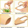Suojim Flower Bouquet Holder 50 Pcs Elegant Floral Gift Box Premium Kraft Paper Wedding Favor Perfect For Birthday Parties Bridal Showers Packaging(Large) view 4