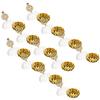 Toyvian 12pcs Mini Pumpkin Candy Boxes Small round Favor Containers for Party Favors Wedding Thank You Candy Storage Decor view 1