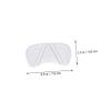 COLLBATH 4 Pairs Wear-Resistant Heel Cushions Non-Slip Heel Stickers and Flats Washable for Outdoor Foot Comfort view 2