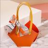 10 Pack Leather Gift Boxes with Ribbon: Heart Shape PU Leather Mini Handbag Gift Bags, Reusable Party Favor Bag, Candy Favor Boxe for Wedding Birthday Bridal Shower Baptism Baby Shower Party Decor view 4