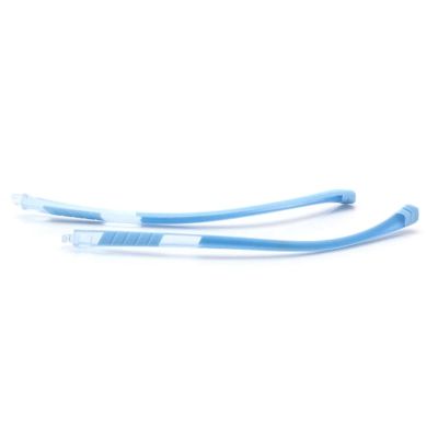 1pair Silicone Glasses Arm Single Tooth Eyeglasses Replacement Leg Anti-Slip Spectacle Frame Eyewear Accessories(Blue)