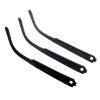 Eyeglasses Temple Replacement 1pair TR Glasses Temple Sunglasses Leg for Repair Accessories Black Grey Blue for Behind The Ear(Black) view 1