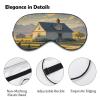 House on The Prairie Sleep Mask for Men Women Elastic Strap Eyeshade Lightweight Sleeping Blindfold Soft Breathable Eye Cover Comfortable Sleep Shade Cover for Sleeping Travel view 3