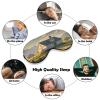 House on The Prairie Sleep Mask for Men Women Elastic Strap Eyeshade Lightweight Sleeping Blindfold Soft Breathable Eye Cover Comfortable Sleep Shade Cover for Sleeping Travel view 4
