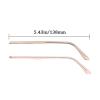 1 Pair Glasses Arm Replacement Leg Sunglasses Eyeglasses Replacement Metal Leg Repair Eyewear Accessories(Purple) view 3