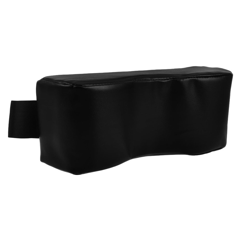 Tofficu Wheelchair Headrest Cushion Neck Pillow Attachment Adjustable Waterproof Recliner Headrest Protector for Seniors and Adults with High Back Support Black