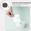 VALICLUD Portable Menstrual Pad Pouch Green Multipurpose Sanitary Towel Storage Bag Small Travel Change Organizer for Women and Teen view 4