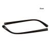 10pairs 8mm Width Transparent Black PC Spring Glasses Temple Plastic Leg Tip for Eyeglasses Repairing Accessories(PC05 Black) view 2