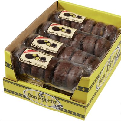 Bon Appetitt Mini Chocolate Donuts, 6-pack, 8 ct