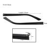 20pcs(10pairs) PC Glasses Temple Plastic Eyeglasses Leg for Repairing Accessory Black Brown 9mm 8mm 6mm Width(PC045 Black) view 2