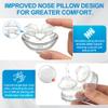 3 Pack P10 Nasal Pillow Cushion for Airfit P10, Ultra-Soft Silicone Nasal Pillow Compatible with AirFit P10,Great Value CPAP Supplies by Medihealer-S view 2