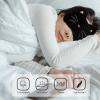 HOMSFOU Heated Eye Mask USB Powered 3D Cartoon Cat Design Light Blocking Sleep Blindfold Warm Steam Compress Eye Warmer for Relaxation and Travel view 4
