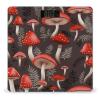 Red Mushrooms Scale for Body Weight Anti-Slip Tempered Glass Digital Bathroom Scales Clear LCD Display Weighing Scale Safe Rounded Corners Smart Scales view 1