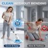 Electric Spin Scrubber, 3-Speed Shower Scrubber with Long Handle & 10 Replaceable Brush Heads, Cordless Full-Body IPX7 Waterproof Shower Cleaner Brush with 90 Mins Runtime for Bathroom view 3