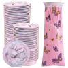 50PCS Disposable Vomit Bags for Motion Sickness Aircraft Travel(Butterfly) view 1
