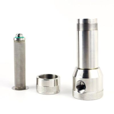 304 Stainless Steel SHH-050S Fluid Filter Screen, for Paint, Coating, Glue Spray Gun & Diaphragm Pump Pipeline Filter (80 mesh)