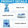 50PCS Disposable Vomit Bags for Motion Sickness Aircraft Travel(Shark) view 3