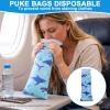 50PCS Disposable Vomit Bags for Motion Sickness Aircraft Travel(Shark) view 4