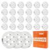 35 High Borosilicate Glass Screens 8 mm in Diameter and a 7-Hole Honeycomb Mesh Design,with a Small Storage Box Included