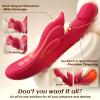 2026 New Enhanced Travel Pocket Bullet Tool Powerful Quiet 20 Modes Mini Stick,Handheld Personal Bullet Massage Rod for Women Portable Silicone Massage for Body Relax j79c view 3