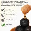 CHADUO Black Sesame Balls Handmade No Additives Sesame Snacks with Black Sesame Seeds Black Beans Black Rice Hair Support & Natural Shine 9.88oz/280g Roasted Sesame & Honey AromaSubtly Sweet, Lightly Cloying view 4