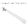 Flip Up Grab Bar Anti Slip Stainless Steel Wall Mounted Safety Bathroom Folding Grab Bar for Home Toilet Sturdy Space Saving Foldable Handrail for Elderly Disabled Adults view 2
