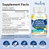 Kimchi Probiotic Capsules, Fermented Kimchi Powder with 10 Billion CFU Probiotics & Prebiotic Inulin, Gut Health & Digestive Support, Fermented Vegetable Superfood Supplement, 90 Vegan Capsules view 2