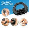 Electric Handheld Rolling Massager - Percussive Massager, Targeting Knots with Precision Deeply Relieve Muscle Soreness, Improve Blood Circulation, 3-Speed Spin for Back, Shoulders, Legs. (Black) view 4