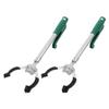 HEANUJJ 2pcs 40cm Plastic Trash Picker Grabber Reacher Tool with Claw Grab Handheld Litter Pickup Tool for Seniors and Outdoor Trash Collection view 1