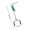 HEANUJJ 2pcs 40cm Plastic Trash Picker Grabber Reacher Tool with Claw Grab Handheld Litter Pickup Tool for Seniors and Outdoor Trash Collection view 2