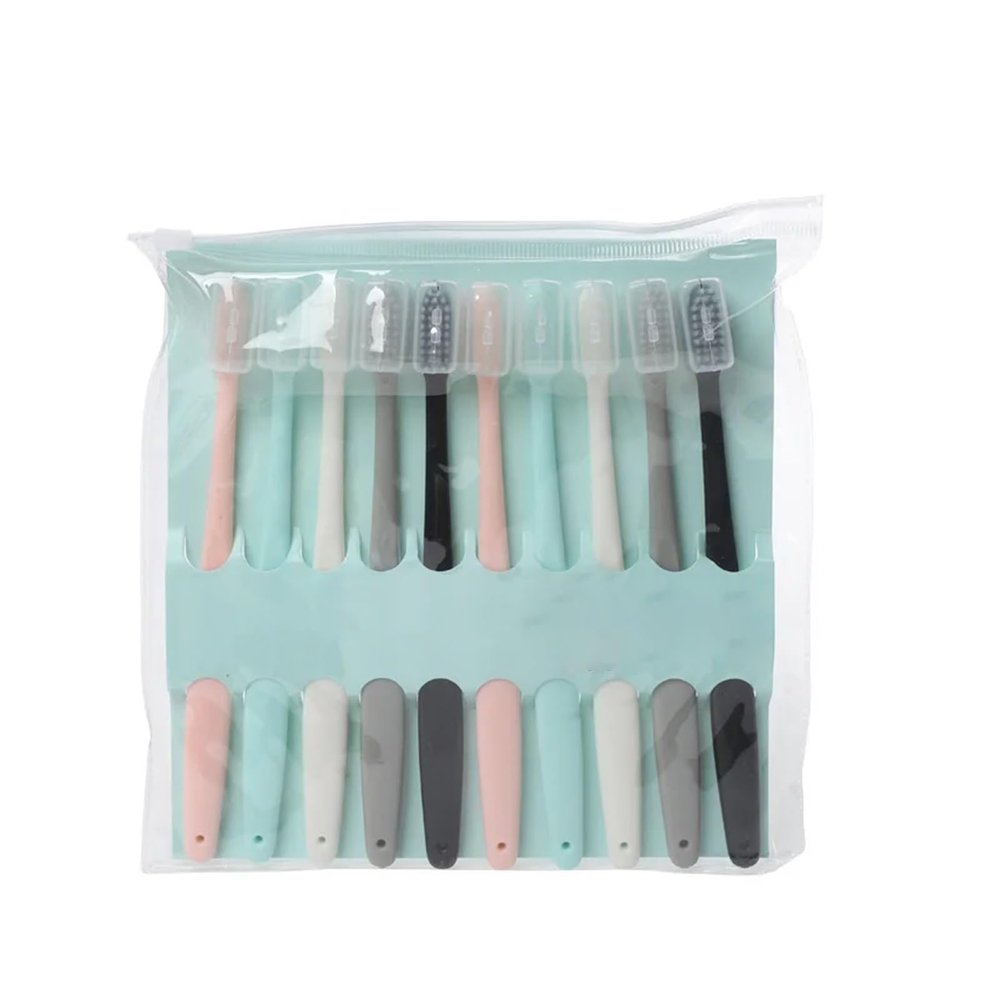 HYUEEWX 10pcs Soft Bristle Toothbrush