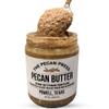 The Pecan Press All Natural Roasted Pecan Butter 1 LB Glass Jar | 100% Pure Pecans, Lightly Salted, No Cashews, No Fillers, Simple Ingredients, Non-GMO, Gluten Free, No Added Sugar view 4